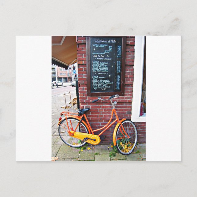 Amsterdam Bike Postcard (Front)