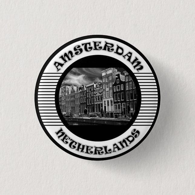 Amsterdam Button (Front)