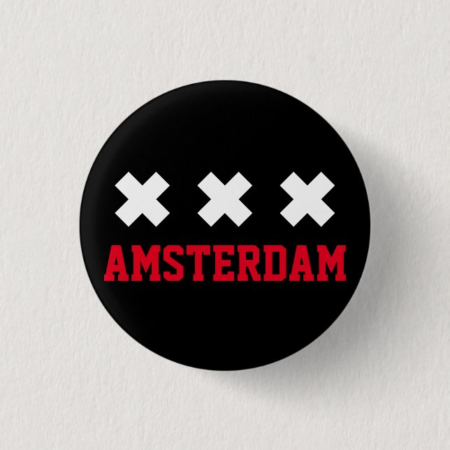 Amsterdam Button (Front)