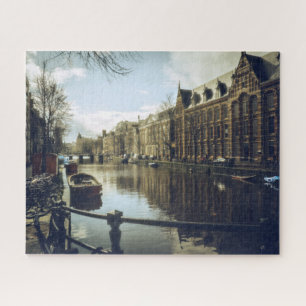 Amsterdam Canal Jigsaw Puzzle