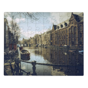 Amsterdam Canal   Jigsaw Puzzle