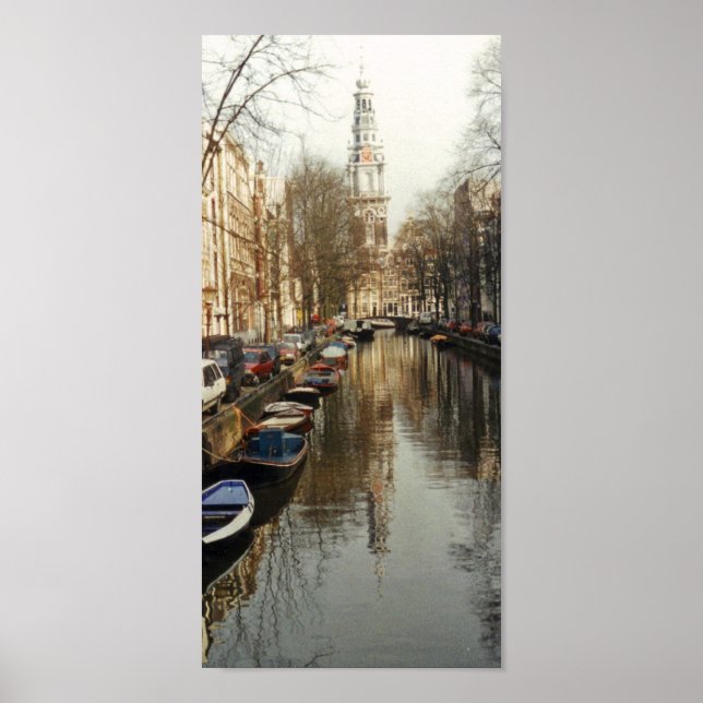 Amsterdam Canal Poster (Front)