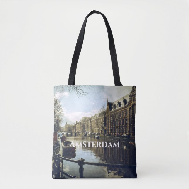 Amsterdam Canal  Tote Bag (Front)