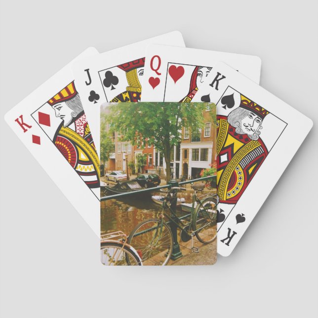 Amsterdam Canals Poker Cards (Back)