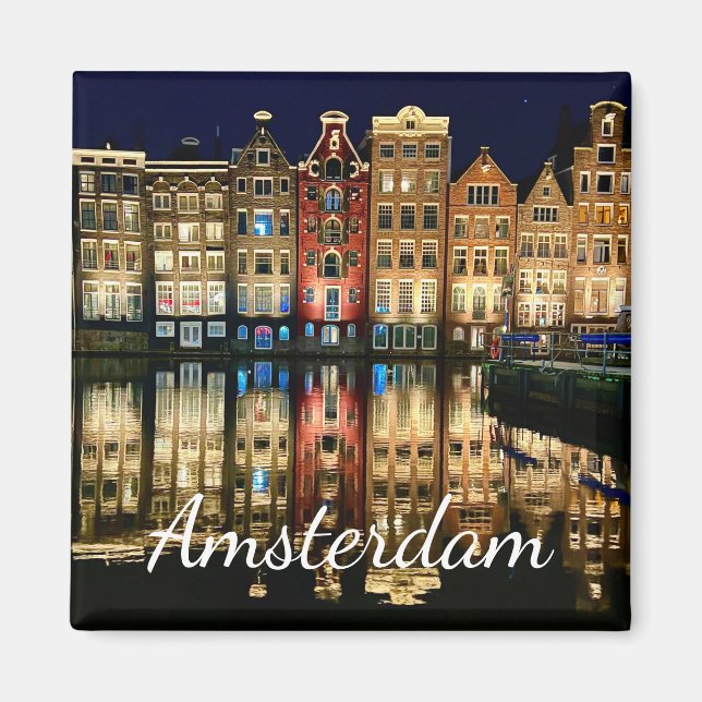 Amsterdam channel houses magnet (Front)