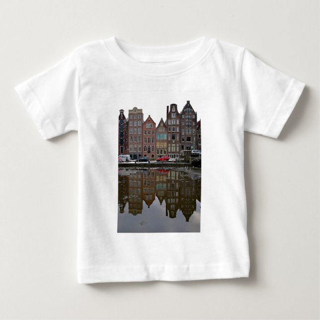 Amsterdam city baby T-Shirt (Front)