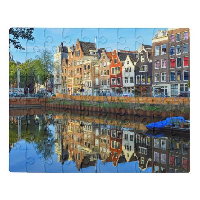 Amsterdam city high list jigsaw puzzle (Puzzle Horizontal)