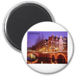 Amsterdam--city Of Lights [kan.k]. Magnet at Zazzle