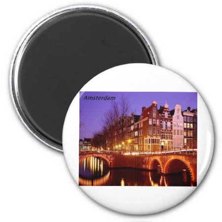 Amsterdam--city Of Lights [kan.k]. Magnet