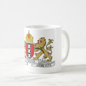 Amsterdam Coat of Arms Coffee Mug (Front Right)