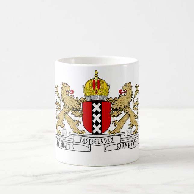 Amsterdam Coat of Arms Coffee Mug (Center)