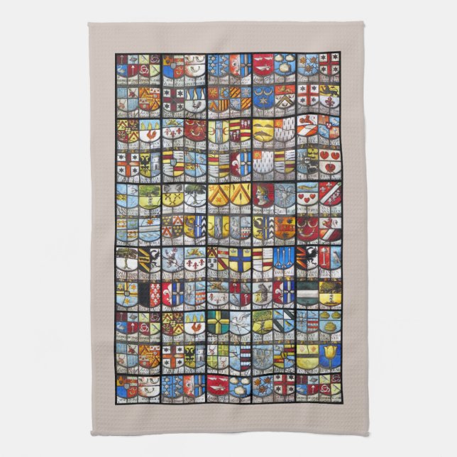 Amsterdam Coat of Arms Windows Towel (Vertical)