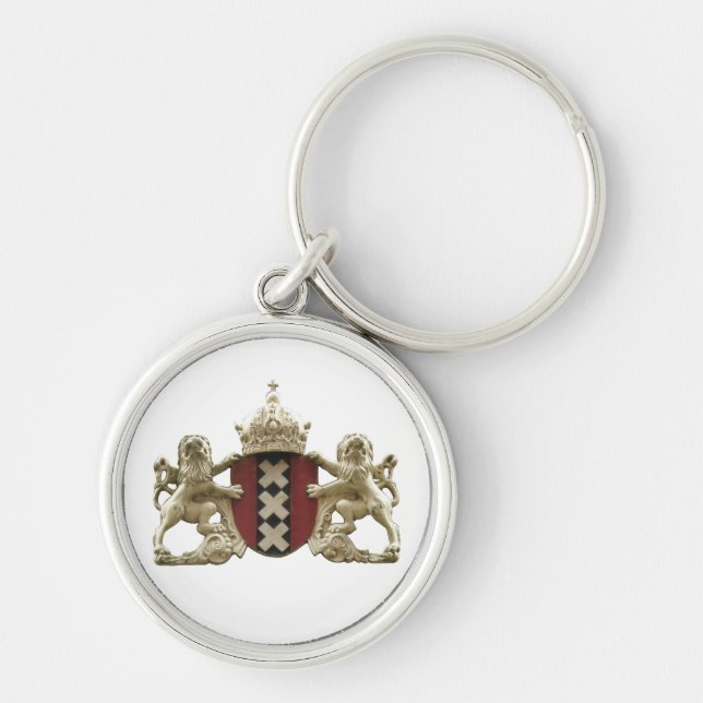 Amsterdam Coat of Arms XXX Keychain (Front)