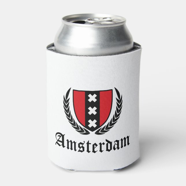 Amsterdam Crest Can Cooler (Can Front)