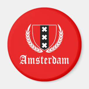 Amsterdam Crest Magnet