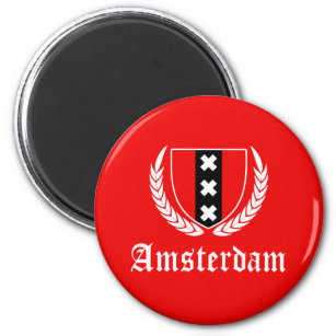 Amsterdam Crest Magnet