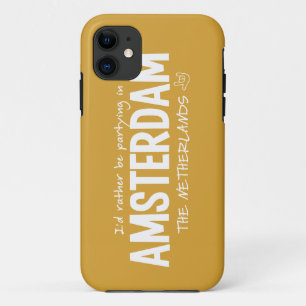 AMSTERDAM custom color iPhone case