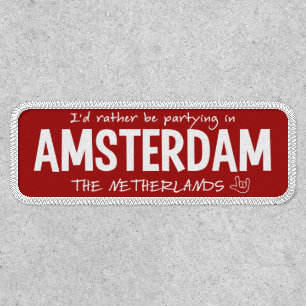 AMSTERDAM custom color Patch