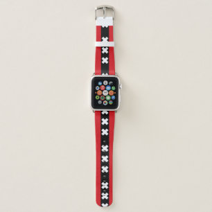 Amsterdam Flag Apple Watch Band