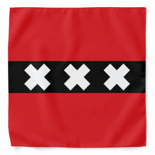 Amsterdam Flag Bandana