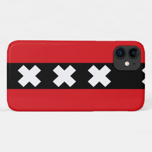 Amsterdam Flag iPhone 11 Case