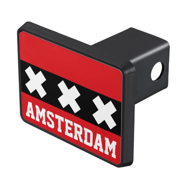 Amsterdam Flag Hitch Cover (Top Right)