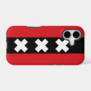 Amsterdam Flag iPhone 17 Case