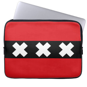 Amsterdam Flag Laptop Sleeve