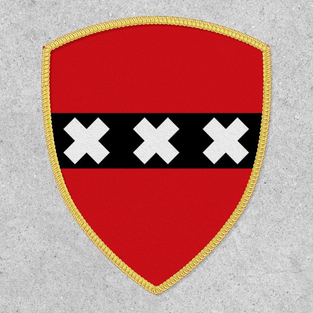 Amsterdam Flag Patch (Front)