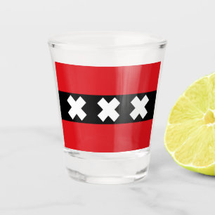 Amsterdam Flag Shot Glass