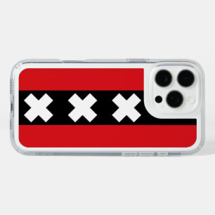 Amsterdam Flag iPhone 16 Pro Max Case