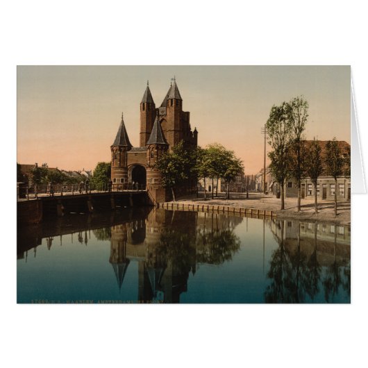 Amsterdam Gate, Haarlem, Netherlands Cards (Front Horizontal)