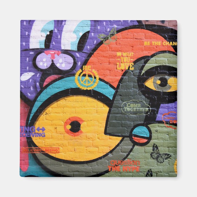 Amsterdam Graffiti Magnet (Front)