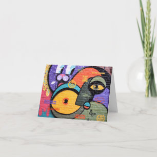 Amsterdam Graffiti Notecard