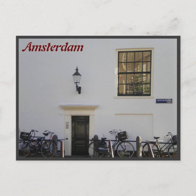 Amsterdam greetingcard postcard (Front)