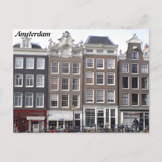 Amsterdam greetingcard postcard (Front)