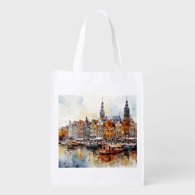Amsterdam Grocery Bag (Front)