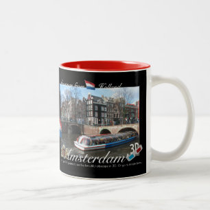 Amsterdam Holland 3D Anaglyph Mug