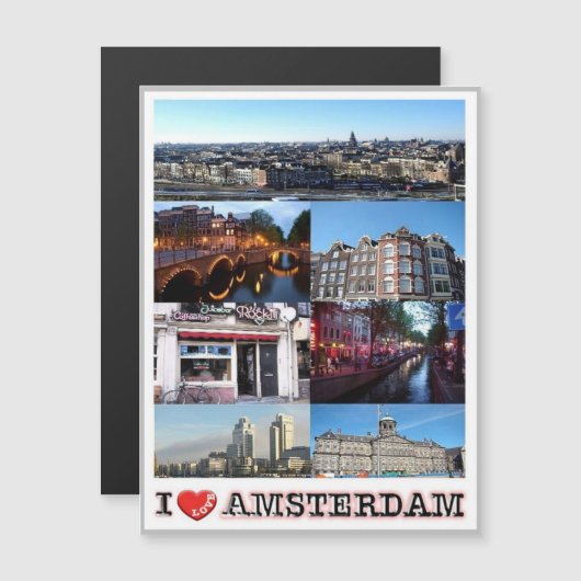 Amsterdam - Holland - I Love - (Front/Back)