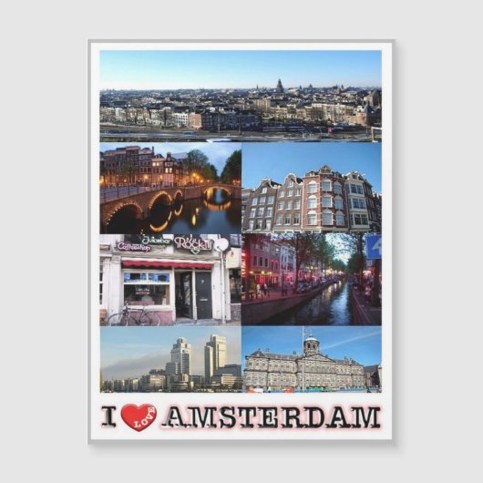Amsterdam - Holland - I Love - (Front)