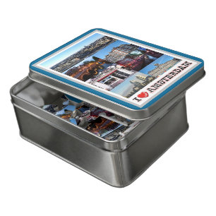 Amsterdam - Holland - I Love - Jigsaw Puzzle