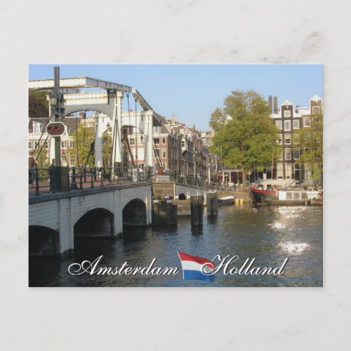 Amsterdam Holland Postcard