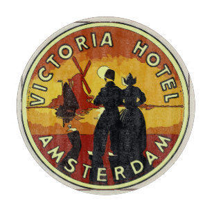 Amsterdam Hotel, edit text Cutting Board