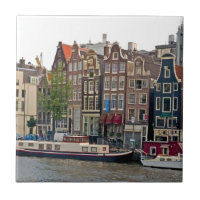 Amsterdam, houses on the canal