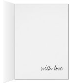 Amsterdam in love card (Inside (Right))