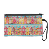 Amsterdam in love farrowed wristlet (Front)