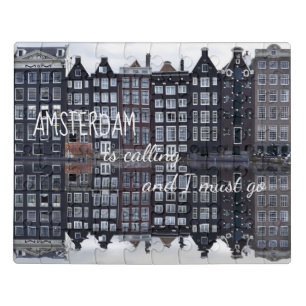 Amsterdam Is Calling And I Must Go/ Photo Jigsaw Puzzle