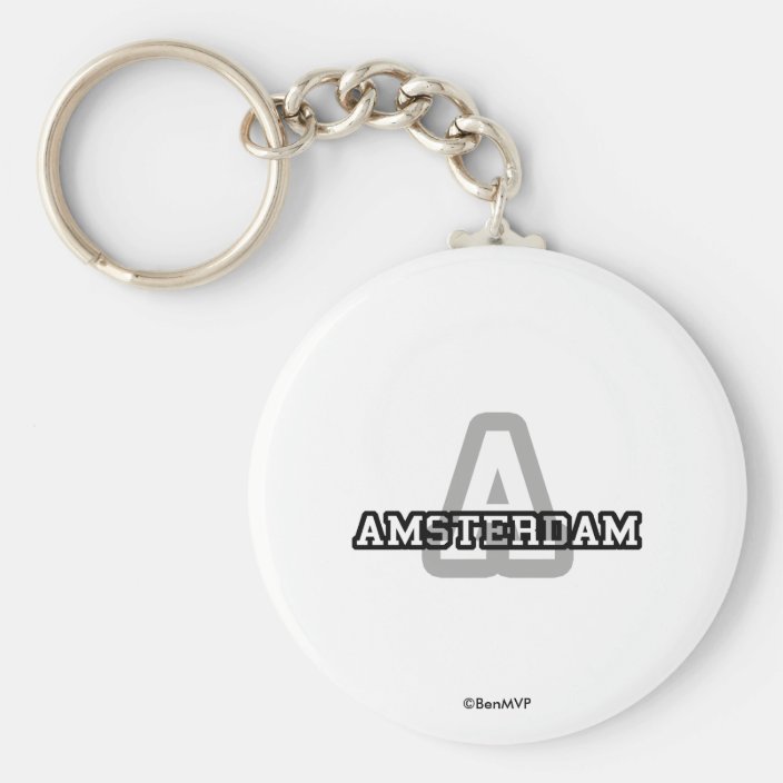 Amsterdam Key Chain