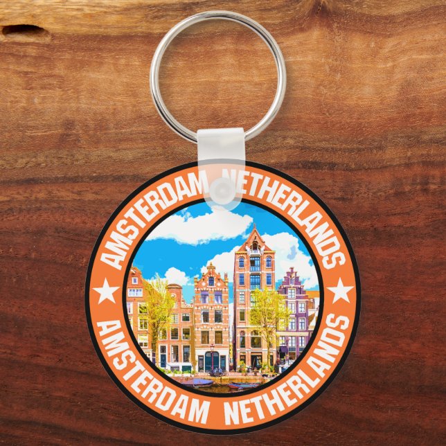 Amsterdam                                          keychain (Front)