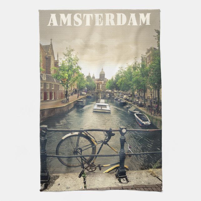 Amsterdam Kitchen Towel (Vertical)